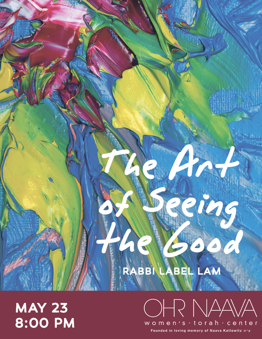 The Art of Seeing the Good