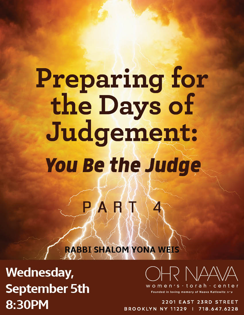 Preparing for the Days of Judgement: