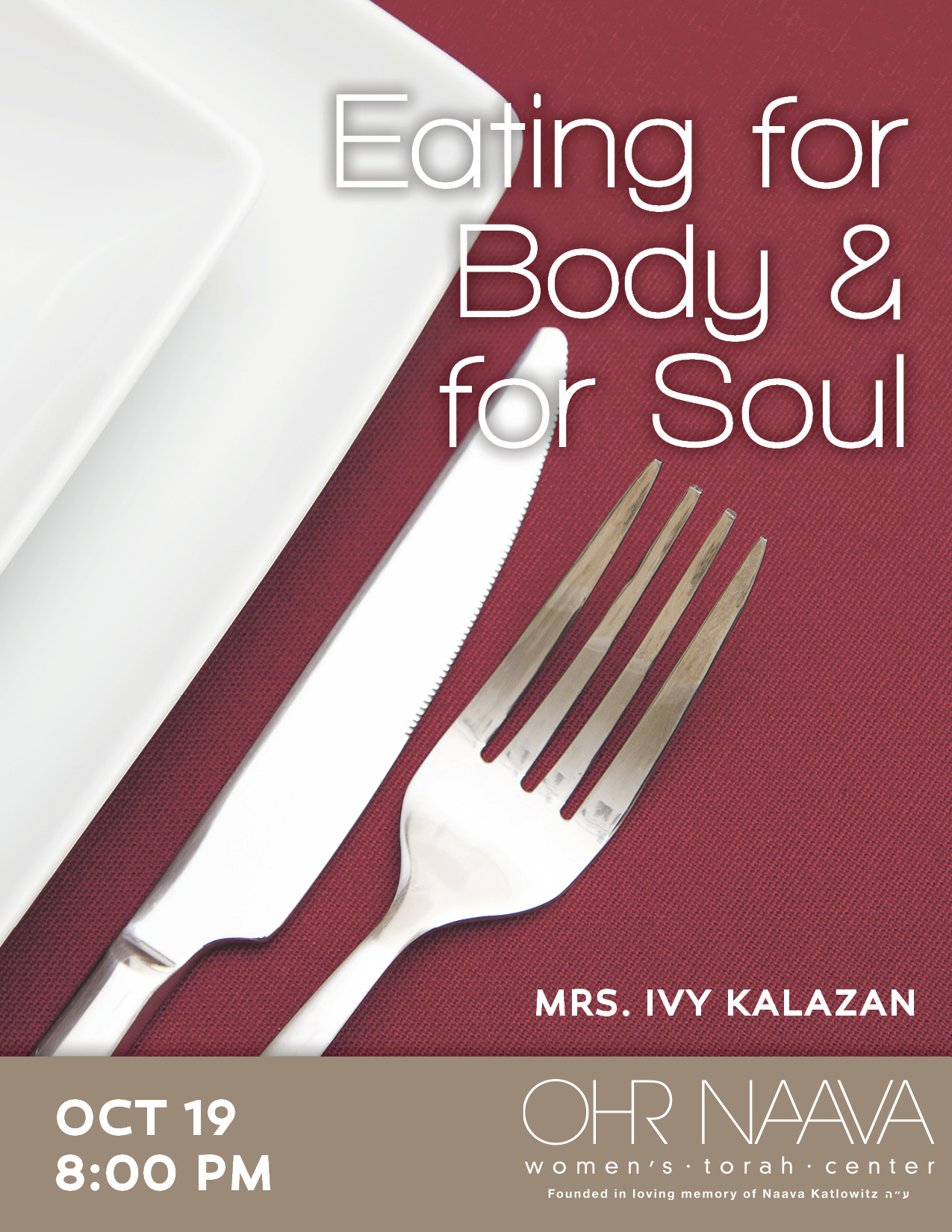 Eating for Body and for Soul