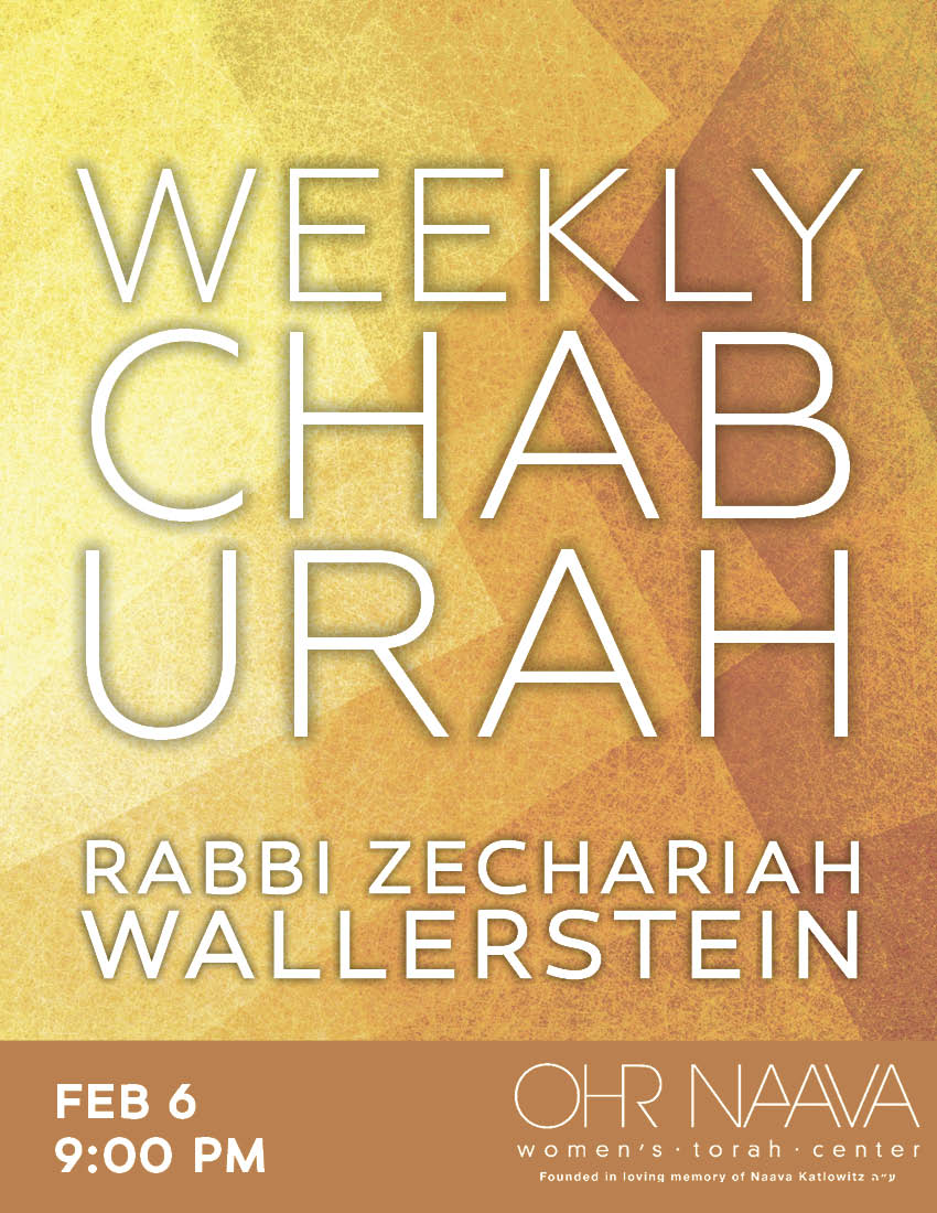 Weekly Chaburah
