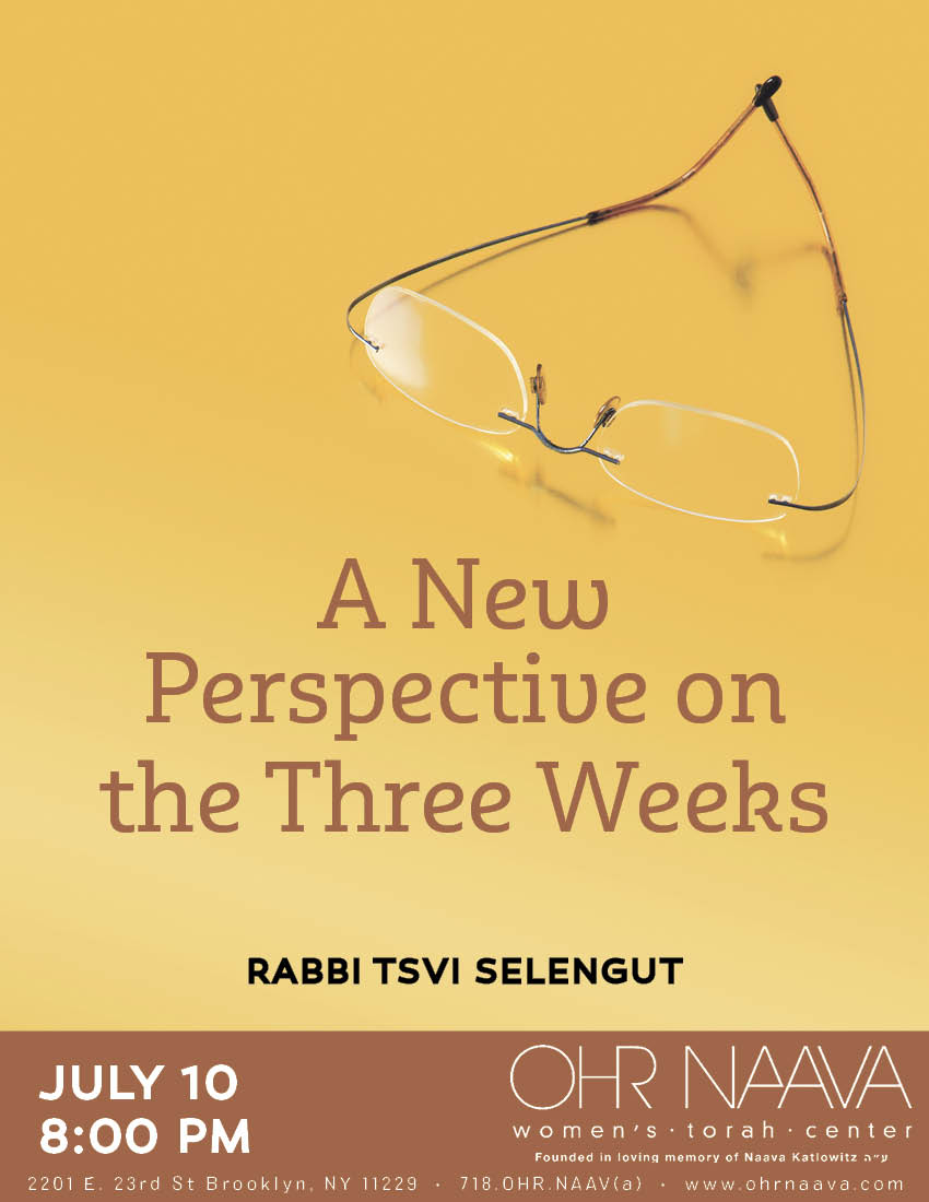 A New Perspective on the Three Weeks