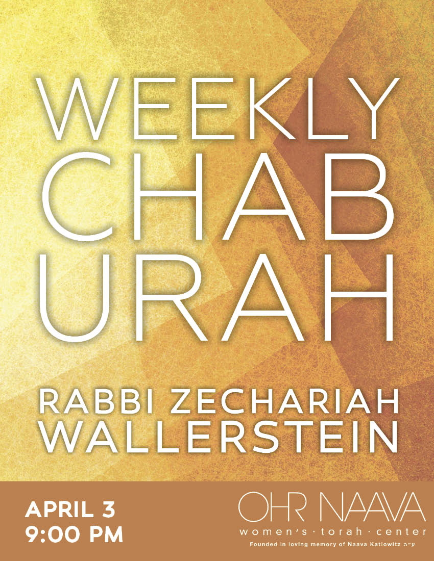 Weekly Chaburah