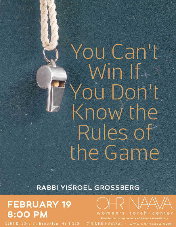 You Cant Win If You Dont Know the Rules of the Game
