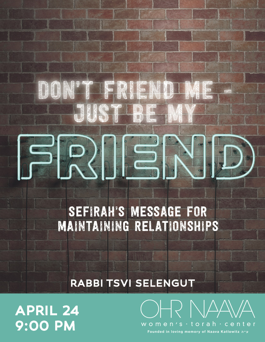 Dont Friend Me - Just Be My Friend: 