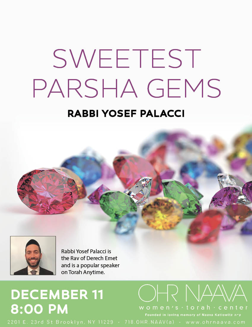Sweetest Parsha Gems