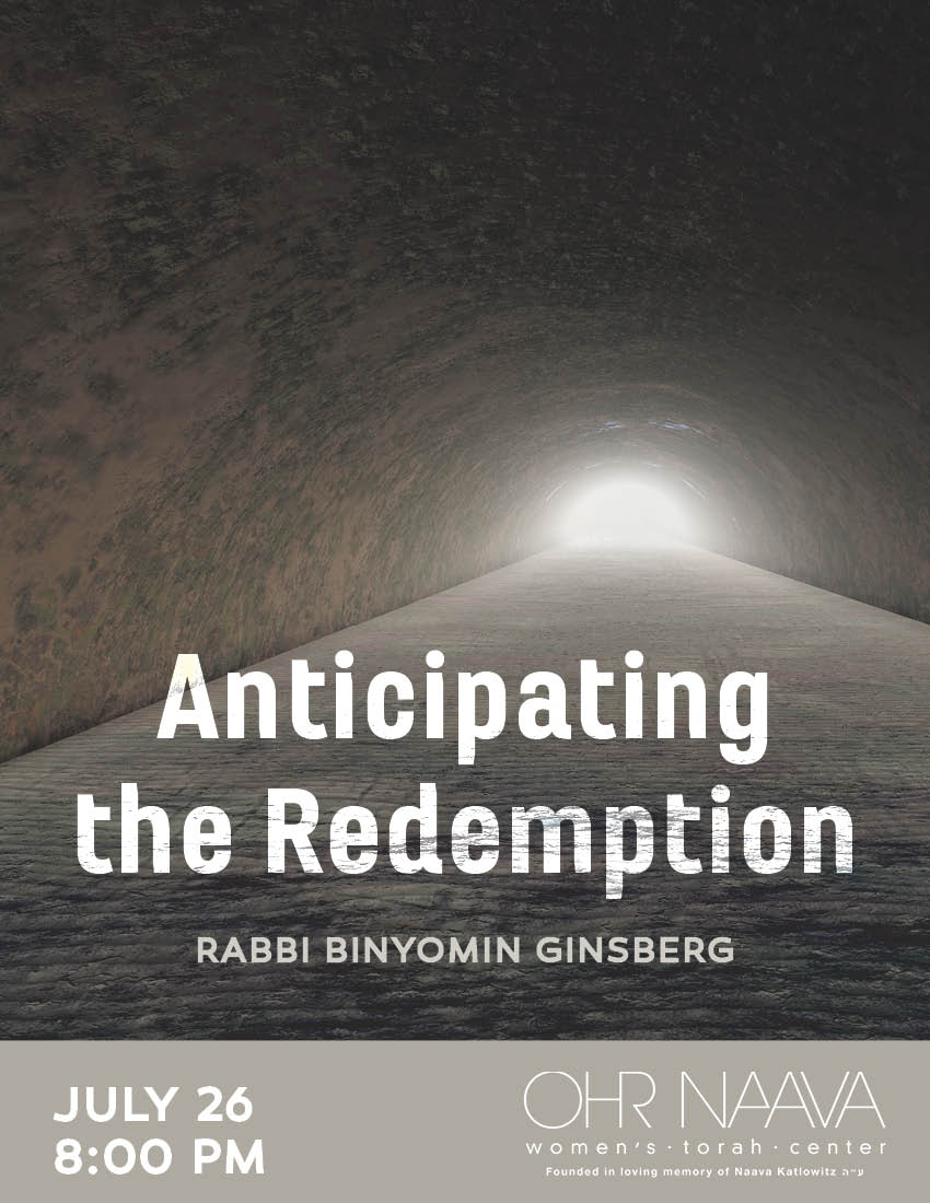 Anticipating the Redemption