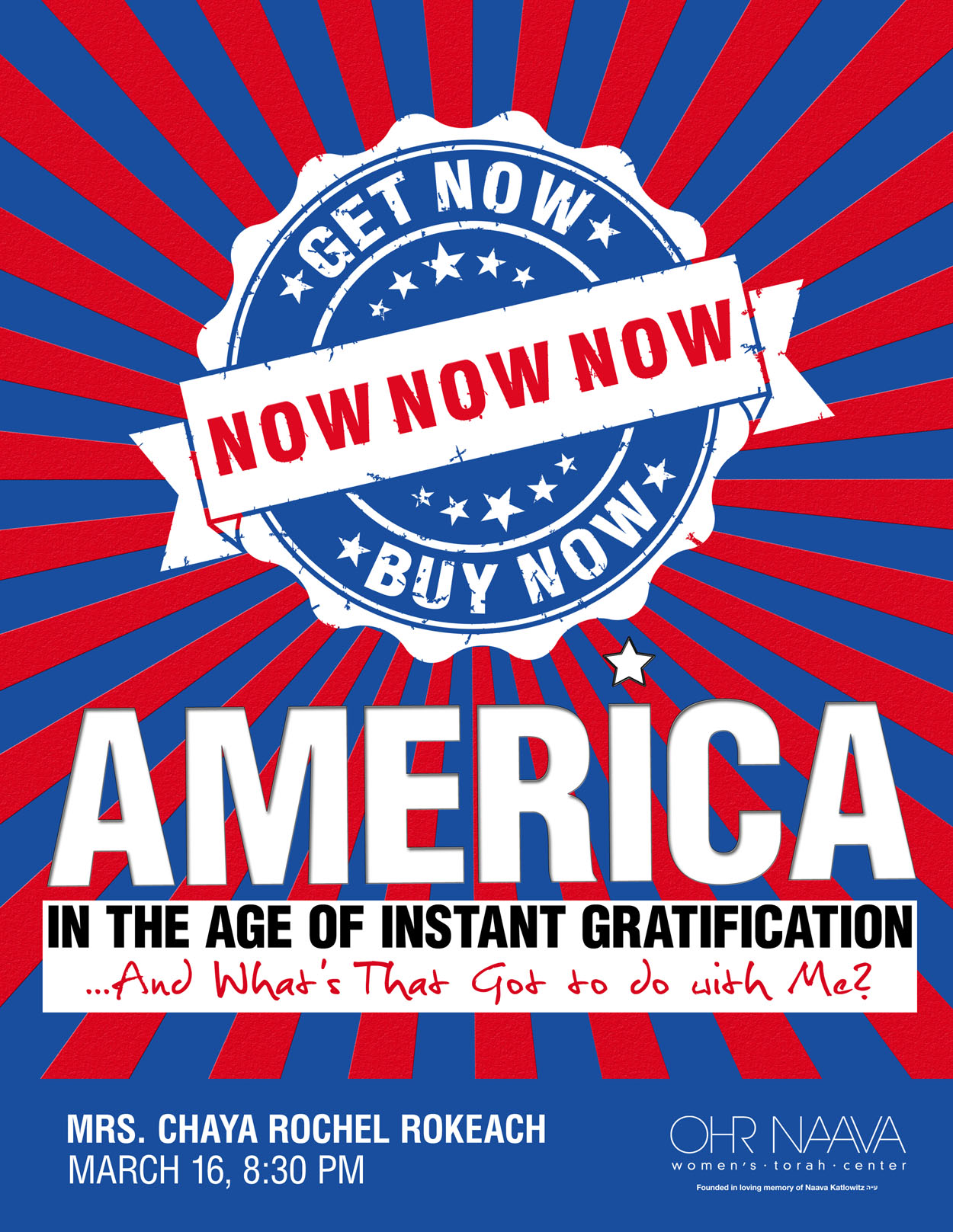America: In the age of Instant Gratification 